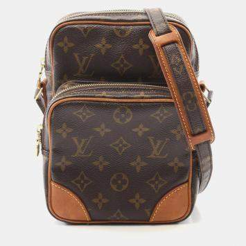 Pre Owned Louis Vuitton Amazon Monogram Canvas Shoulder Bag