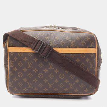 Pre Owned Louis Vuitton Reporter Gm Crossbody Shoulder Bag Monogram Canvas
