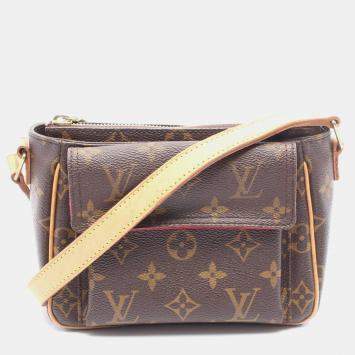 Pre Owned Louis Vuitton Viva Cite PM Monogram Canvas Shoulder Bag