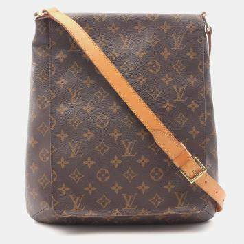Pre Owned Louis Vuitton Musette Monogram Canvas Shoulder Bag