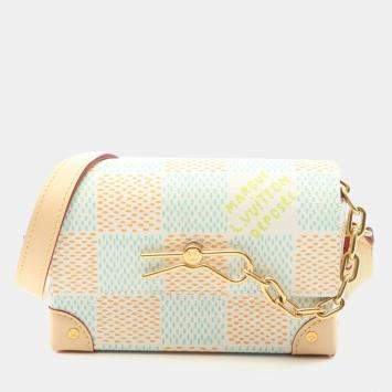 Louis Vuitton Steamer Multicolor Damier Heritage Canvas Wearable Wallet Bag