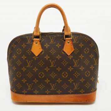 Pre Owned Louis Vuitton Monogram Canvas Alma PM Bag
