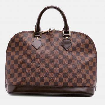 Louis Vuitton Brown Damier Ebene Alma PM