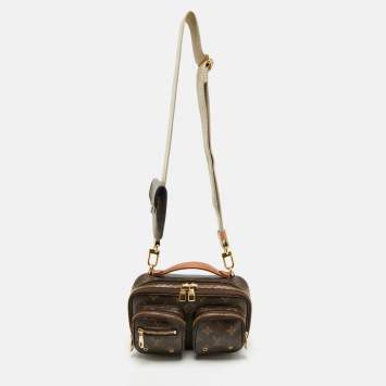 Pre Owned Louis Vuitton Monogram Canvas Utility Crossbody Bag