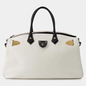 Louis Vuitton All Set White/Blackm57203 Leather Size Mm
