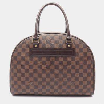 Pre Owned Louis Vuitton Nolita Damier Ebene Canvas Shoulder Bag