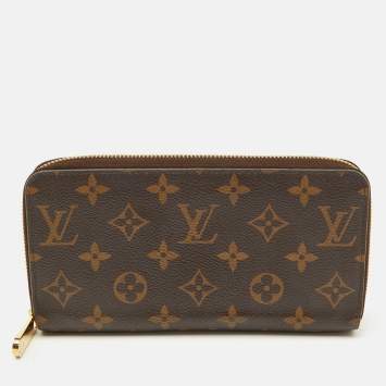 Louis Vuitton Monogram Canvas Zippy Wallet