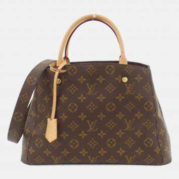 Louis Vuitton Monogram Montaigne Mm Handbag