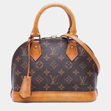 Louis Vuitton Brown Monogram Alma BB Bag