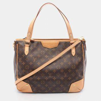 Louis Vuitton Estrella Mm Shoulder Tote Bag Monogram Canvas Brown