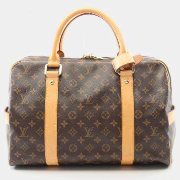 Pre Owned Louis Vuitton Carryall Brown Monogram Canvas Travel Bag