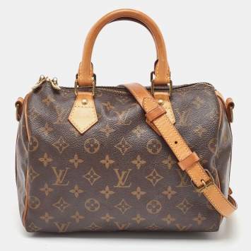 Louis Vuitton Monogram Canvas Speedy Bandoulière 25 Bag