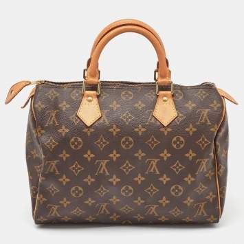 Pre Owned Louis Vuitton Monogram Canvas Speedy 30 Bag