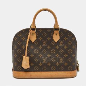 Pre Owned Louis Vuitton Monogram Canvas Alma PM Bag