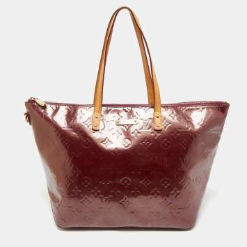 Louis Vuitton Amethyste Monogram Vernis Bellevue GM Bag