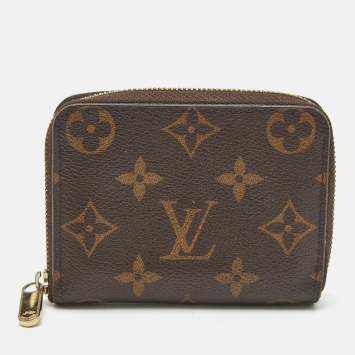 Pre Owned Louis Vuitton Monogram Canvas Zippy Coin Purse
