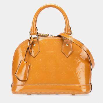 Louis Vuitton Brown Monogram Vernis Alma BB