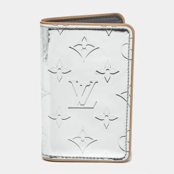 Pre Owned Louis Vuitton Monogram Mirror Canvas Slender Pocket Organizer