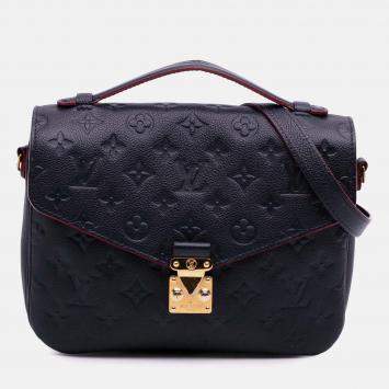 Louis Vuitton Blue Monogram Empreinte Pochette Metis