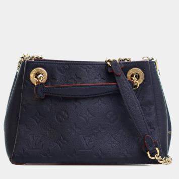 مملوكة مسبقًا Louis Vuitton Navy Blue Monogram Empreinte Surene BB Bag