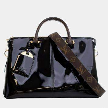 Louis Vuitton Black Vernis Miroir Tote
