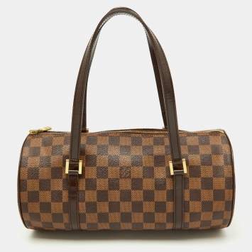 Pre Owned Louis Vuitton Damier Ebene Canvas Papillon 30 Bag