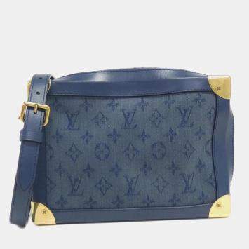 Louis Vuitton Monogram Denim Soft Trunk Shoulder Bag
