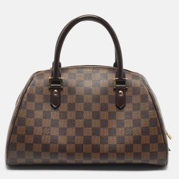 Pre Owned Louis Vuitton Damier Ebene Canvas Duomo Bag