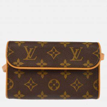Louis Vuitton Pochette Florentine XS Brown Monogram Canvas Bum Bag