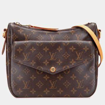 Pre Owned Louis Vuitton Brown Monogram Mabillon