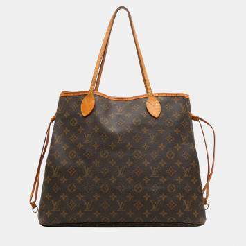Louis Vuitton Brown Monogram Neverfull GM