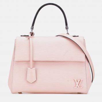 Pre Owned Louis Vuitton Pink Epi Cluny BB Bag