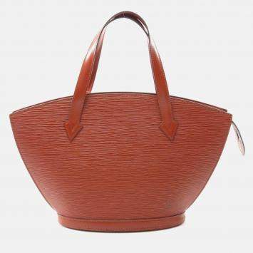 Pre Owned Louis Vuitton Saint Jacques GM Kenyan Fawn Epi Leather Bag