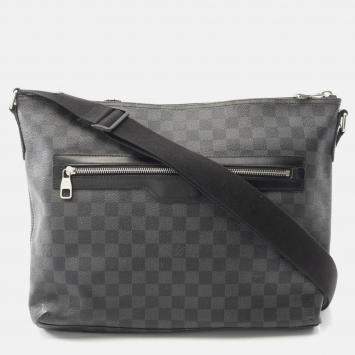مملوكة مسبقًا Louis Vuitton Mick Mm Crossbody Shoulder Bag Damier Graphite Black
