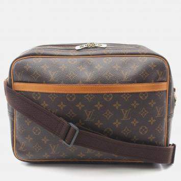 Pre Owned Louis Vuitton Reporter GM Cossbody Shoulder Bag  Monogram Canvas