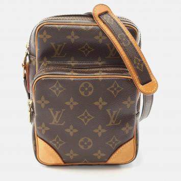 Pre Owned Louis Vuitton Amazon Crossbody Shoulder Bag  Monogram Canvas