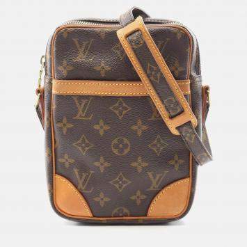 Pre Owned Louis Vuitton Danube Shoulder Crossbody Bag  Monogram