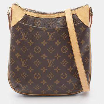Pre Owned Louis Vuitton Odeon Pm Crossbody Shoulder Bag  Monogram Canvas