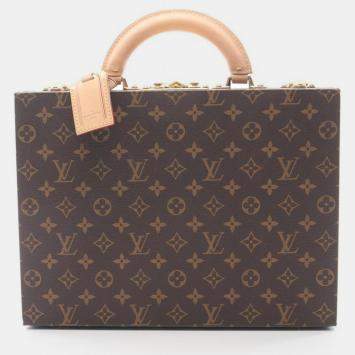 Pre Owned Louis Vuitton Boite Bijou Rose Ballerine Brown Monogram Bag