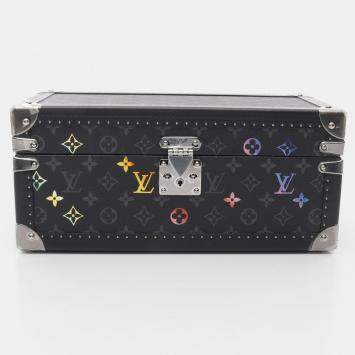 Pre Owned Louis Vuitton Coffret Accessoires Monogram Eclipse Canvas Box Bag