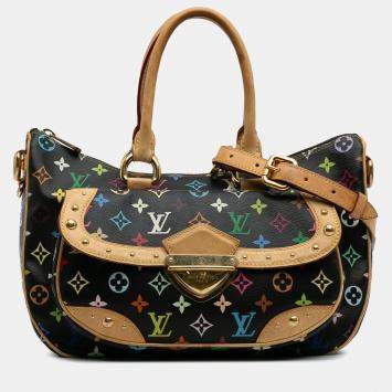 Pre Owned Louis Vuitton Black Monogram Multicolore Rita