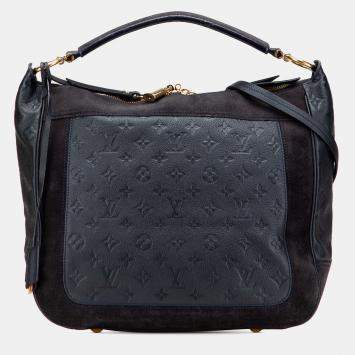 Pre Owned Louis Vuitton Navy Blue Monogram Empreinte Audacieuse MM