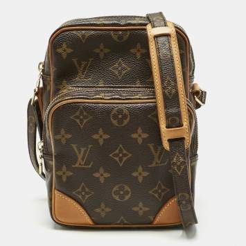 Pre Owned Louis Vuitton Monogram Canvas and Leather Amazone Bag