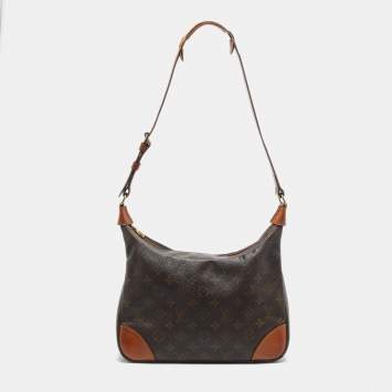 Pre Owned Louis Vuitton Monogram Canvas Boulogne Bag