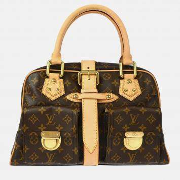 Pre Owned Louis Vuitton Monogram Manhattan GM Handbag