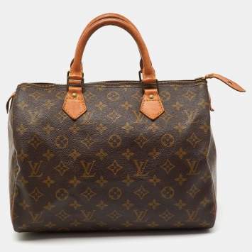 Pre Owned Louis Vuitton Monogram Canvas Speedy 30 Bag