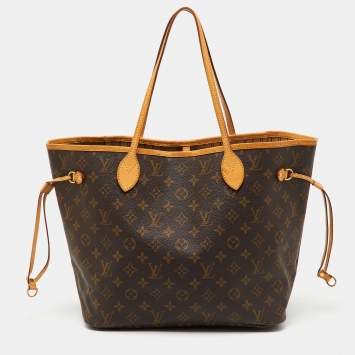 Pre Owned Louis Vuitton Monogram Canvas Neverfull MM Bag
