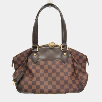 Pre Owned Louis Vuitton Verona PM Damier Ebene Canvas Shoulder Bag