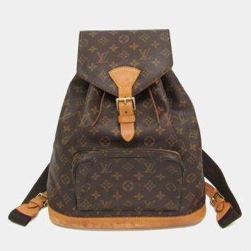 Pre Owned Louis Vuitton Monogram Montsouris GM Backpack Monogram