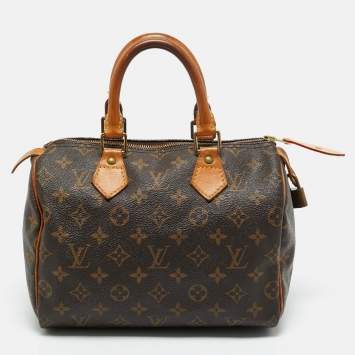 Pre Owned Louis Vuitton Monogram Canvas Speedy 25 Bag